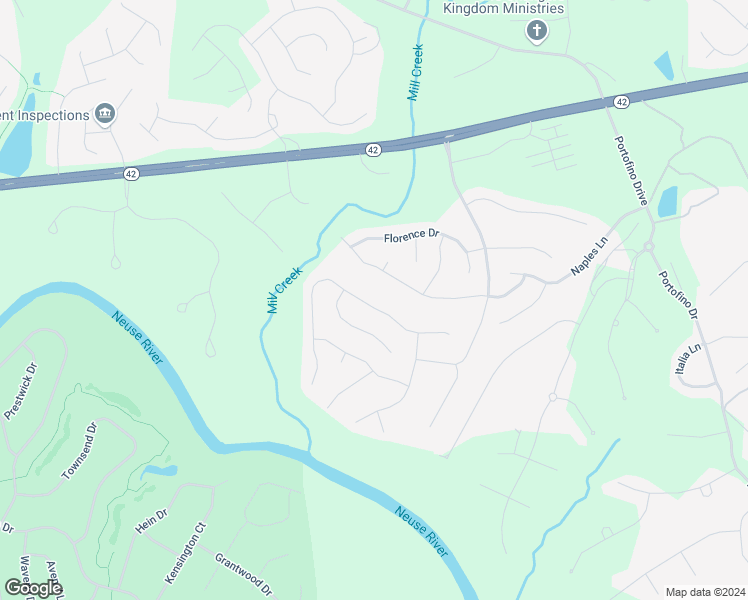map of restaurants, bars, coffee shops, grocery stores, and more near 138 West Copenhaver Drive in Clayton