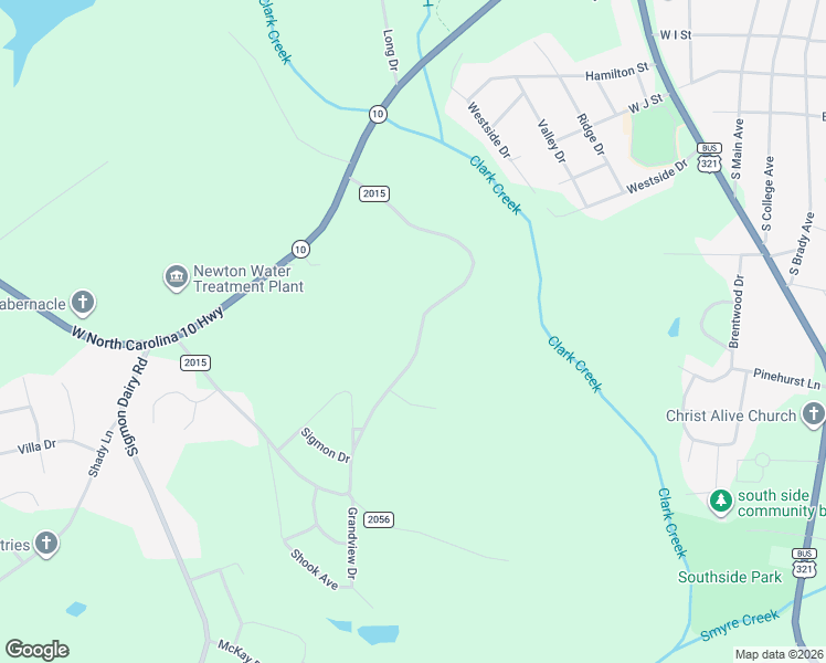 map of restaurants, bars, coffee shops, grocery stores, and more near 1665 Jarrett Farm Road in Newton