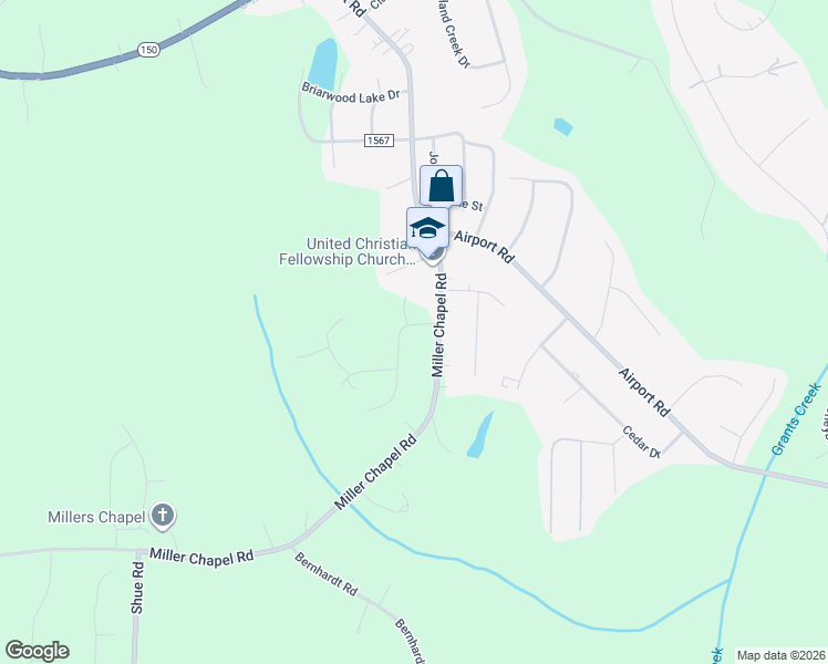 map of restaurants, bars, coffee shops, grocery stores, and more near 1125 Landover Drive in Salisbury