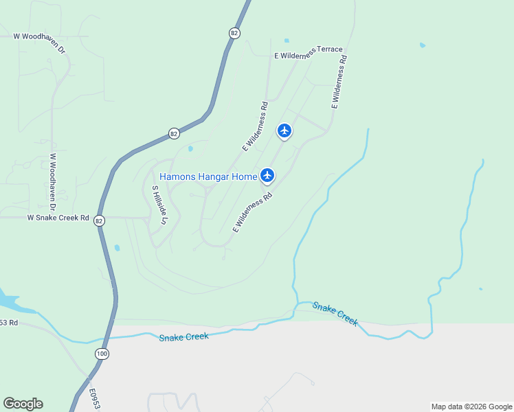 map of restaurants, bars, coffee shops, grocery stores, and more near 36650 South Dogwood Lane in Cookson