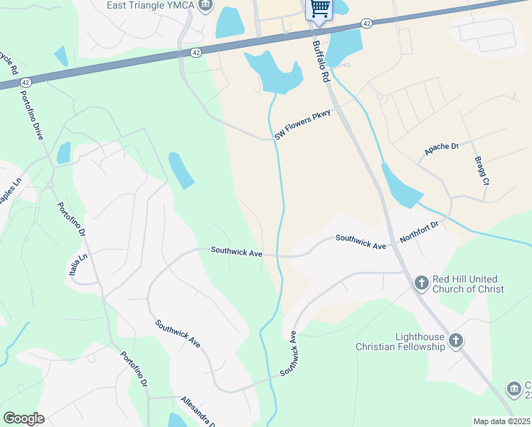 map of restaurants, bars, coffee shops, grocery stores, and more near 516 South Mead Drive in Clayton