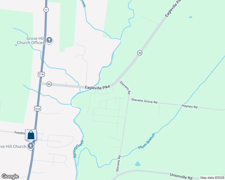 map of restaurants, bars, coffee shops, grocery stores, and more near 406 Harper Landing in Chapel Hill