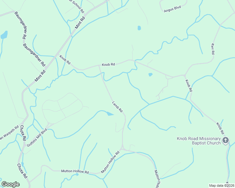 map of restaurants, bars, coffee shops, grocery stores, and more near 1656 Lamb Road in Maryville