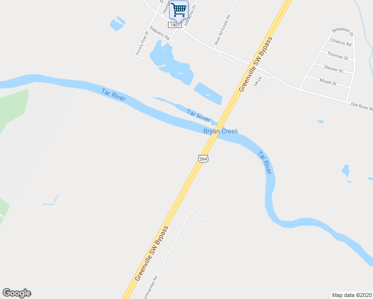 map of restaurants, bars, coffee shops, grocery stores, and more near in Greenville