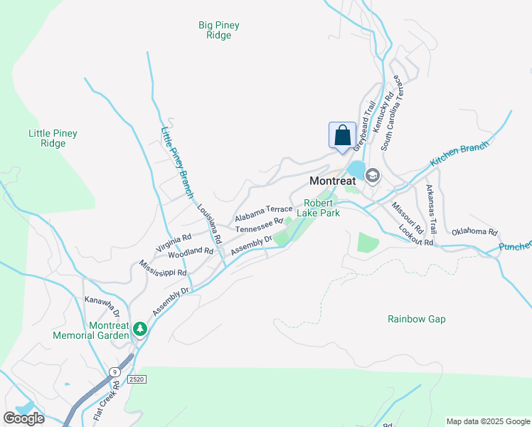 map of restaurants, bars, coffee shops, grocery stores, and more near in Montreat