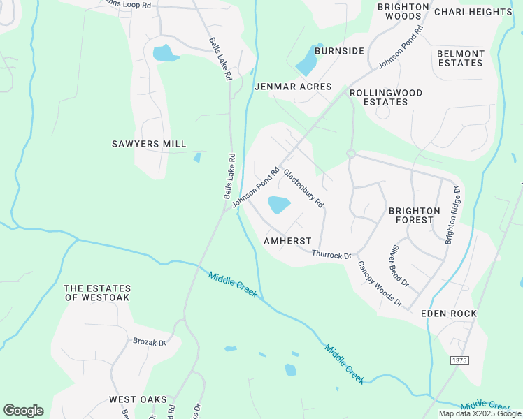 map of restaurants, bars, coffee shops, grocery stores, and more near 2832 Thurrock Drive in Apex