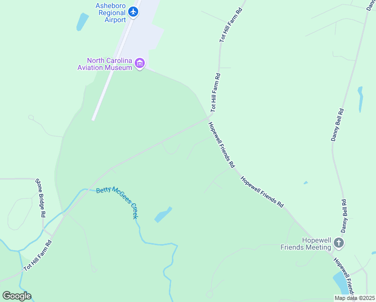 map of restaurants, bars, coffee shops, grocery stores, and more near 2068 Luther Country Lane in Asheboro