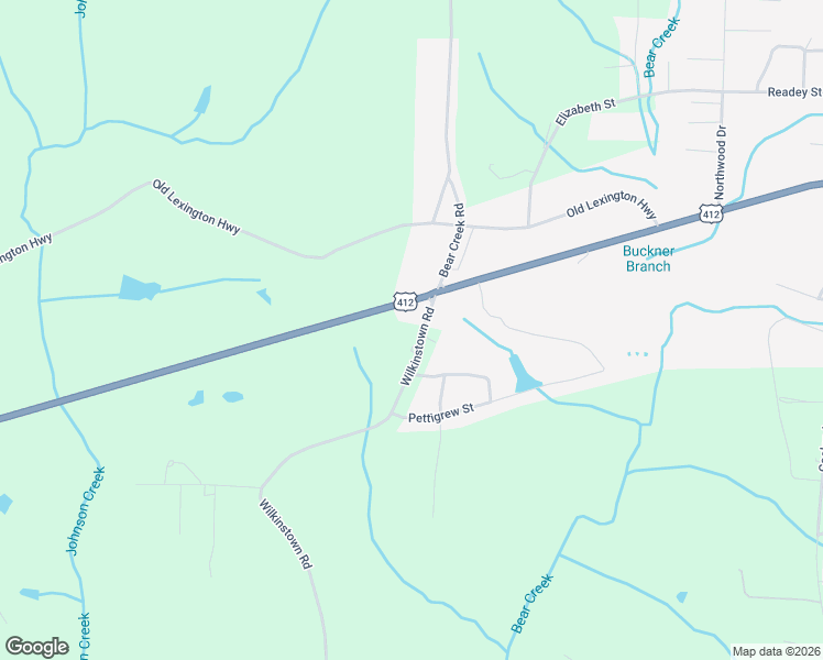 map of restaurants, bars, coffee shops, grocery stores, and more near 88 Wilkinstown Road in Parsons