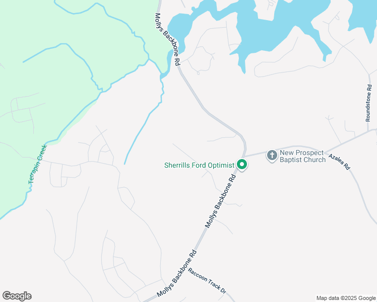 map of restaurants, bars, coffee shops, grocery stores, and more near 8012 Parkview Lane in Sherrills Ford
