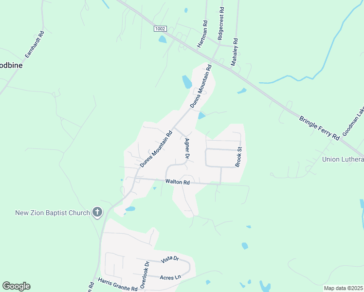map of restaurants, bars, coffee shops, grocery stores, and more near 5212 Agner Drive in Salisbury