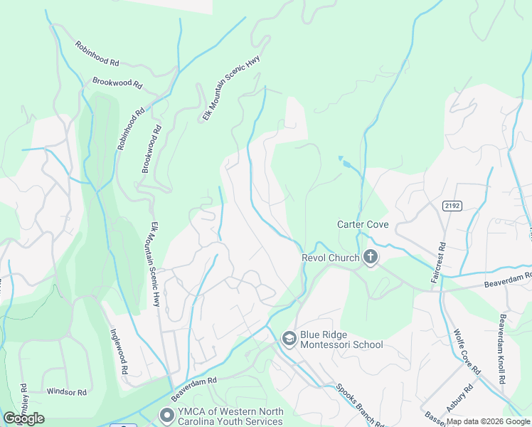 map of restaurants, bars, coffee shops, grocery stores, and more near 5 West Crabapple Lane in Asheville
