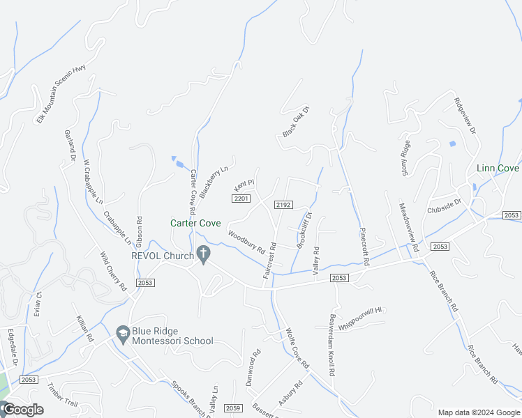 map of restaurants, bars, coffee shops, grocery stores, and more near 50 Faircrest Road in Asheville