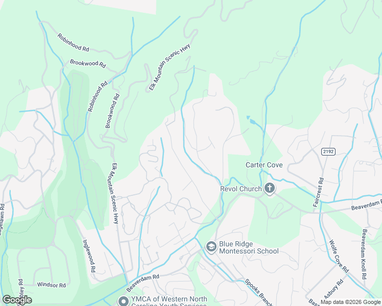 map of restaurants, bars, coffee shops, grocery stores, and more near 5 West Crabapple Lane in Asheville