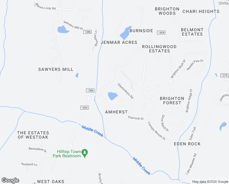 map of restaurants, bars, coffee shops, grocery stores, and more near 4829 Basildon Court in Apex