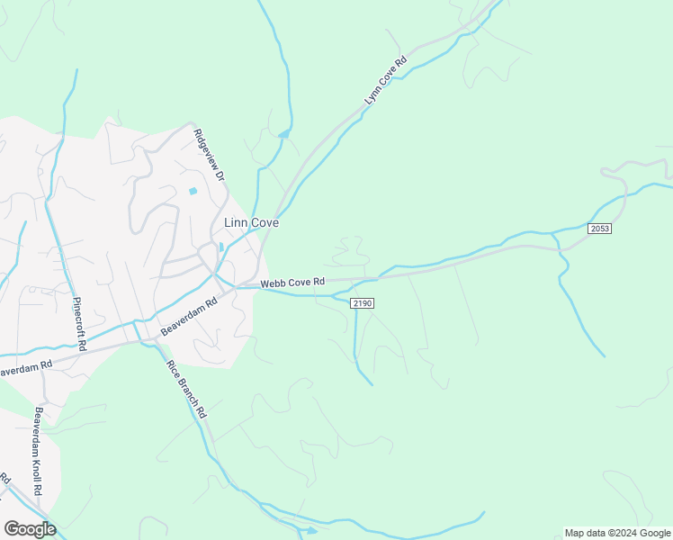 map of restaurants, bars, coffee shops, grocery stores, and more near 64 Webb Cove Road in Asheville