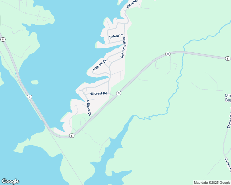 map of restaurants, bars, coffee shops, grocery stores, and more near North Carolina 8 in Lexington