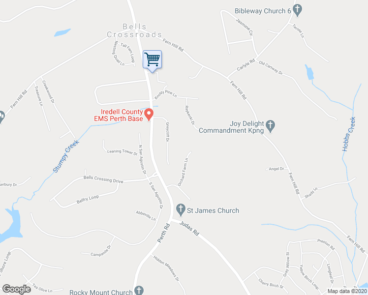 map of restaurants, bars, coffee shops, grocery stores, and more near 147 Orchard Farm Lane in Mooresville