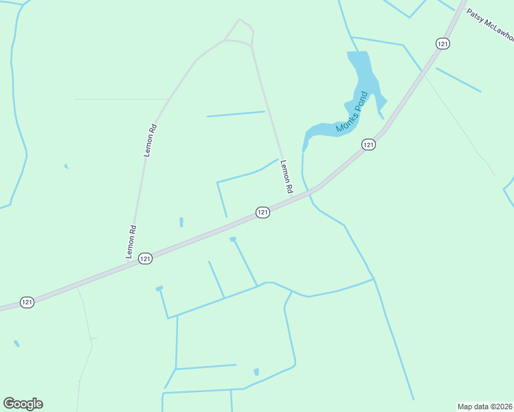 map of restaurants, bars, coffee shops, grocery stores, and more near 1654 North Carolina 121 in Greenville