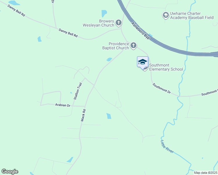 map of restaurants, bars, coffee shops, grocery stores, and more near 1773 Callicutt Henley Road in Asheboro