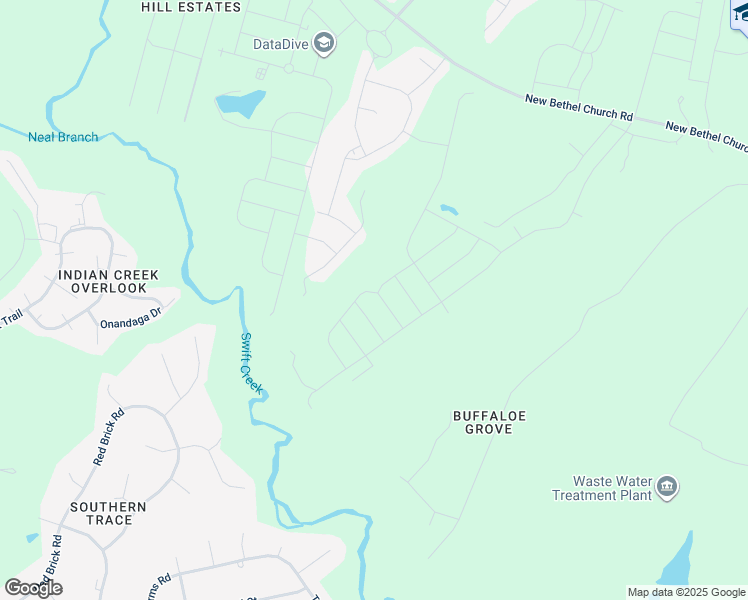map of restaurants, bars, coffee shops, grocery stores, and more near 645 Red River Drive in Garner