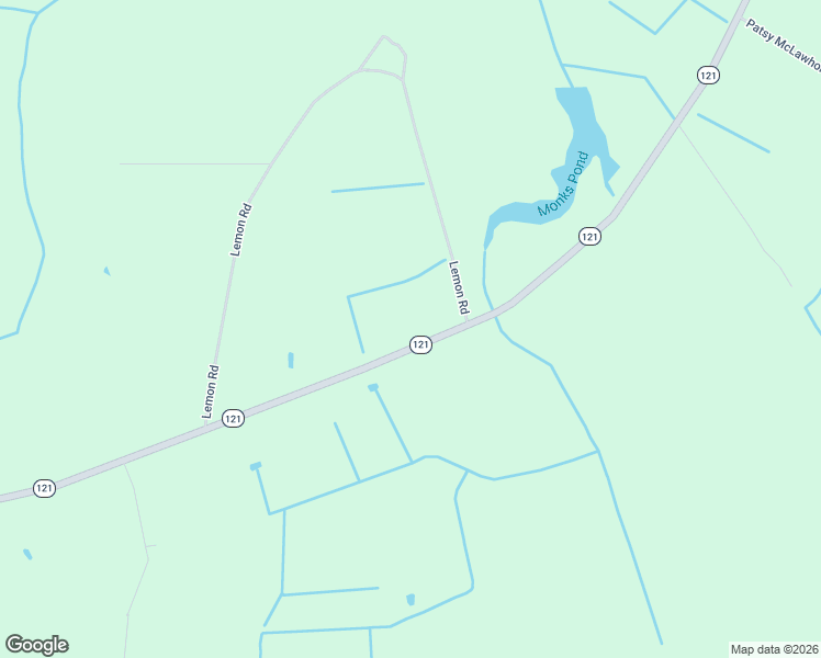 map of restaurants, bars, coffee shops, grocery stores, and more near 1654 North Carolina 121 in Greenville