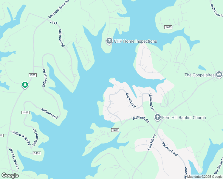 map of restaurants, bars, coffee shops, grocery stores, and more near 288 Marietta Road in Mooresville