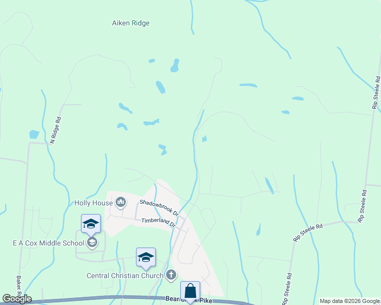 map of restaurants, bars, coffee shops, grocery stores, and more near 857 Tom Sharp Road in Columbia