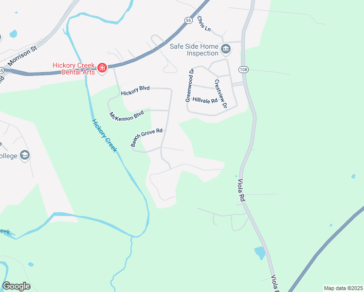 map of restaurants, bars, coffee shops, grocery stores, and more near 139 Neal Court in McMinnville