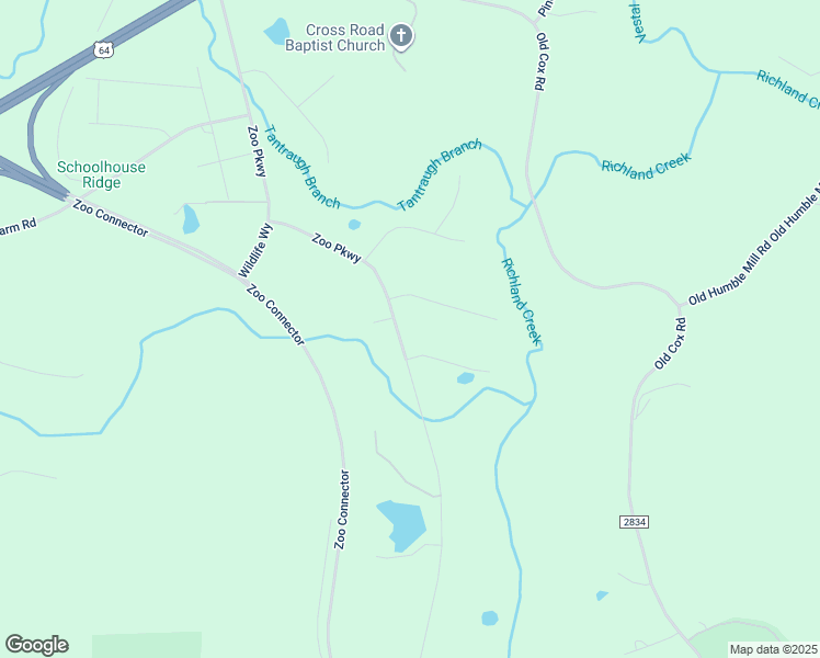 map of restaurants, bars, coffee shops, grocery stores, and more near 3895 Zoo Parkway in Asheboro