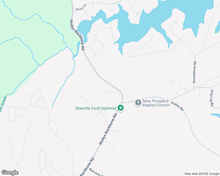 map of restaurants, bars, coffee shops, grocery stores, and more near 1643 Mollys Backbone Road in Sherrills Ford