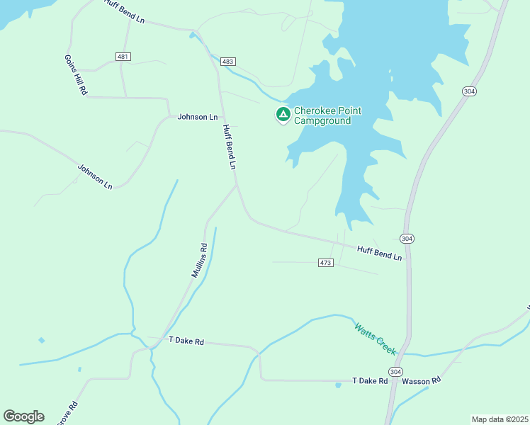 map of restaurants, bars, coffee shops, grocery stores, and more near 354 Huff Bend Lane in Ten Mile