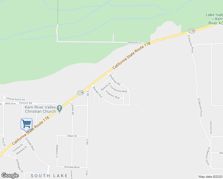 map of restaurants, bars, coffee shops, grocery stores, and more near 9112 Comanche Way in Weldon