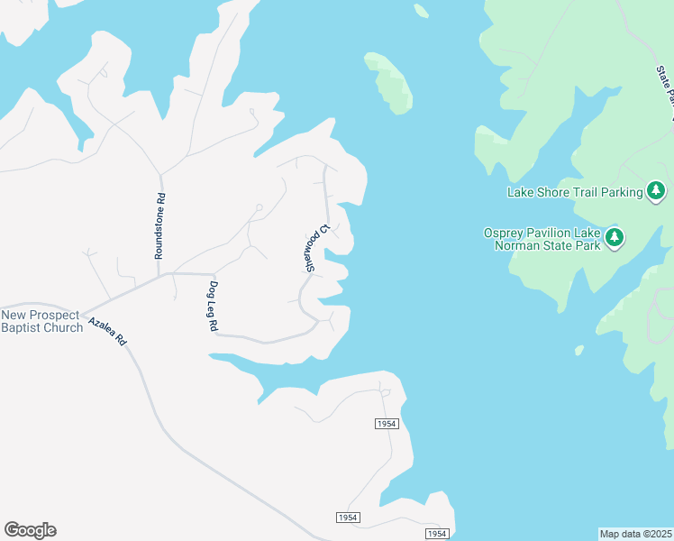 map of restaurants, bars, coffee shops, grocery stores, and more near 1698 Sherwood Court in Lake Norman of Catawba