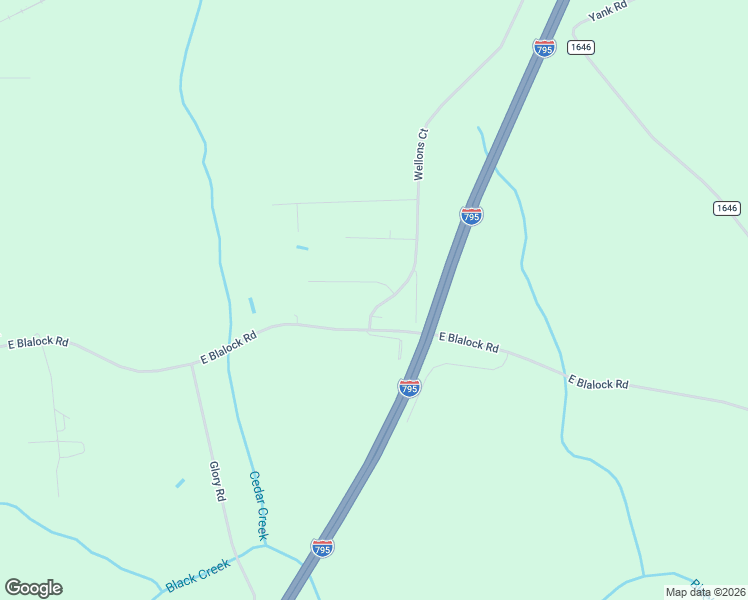 map of restaurants, bars, coffee shops, grocery stores, and more near 5421 Wellons Court in Wilson