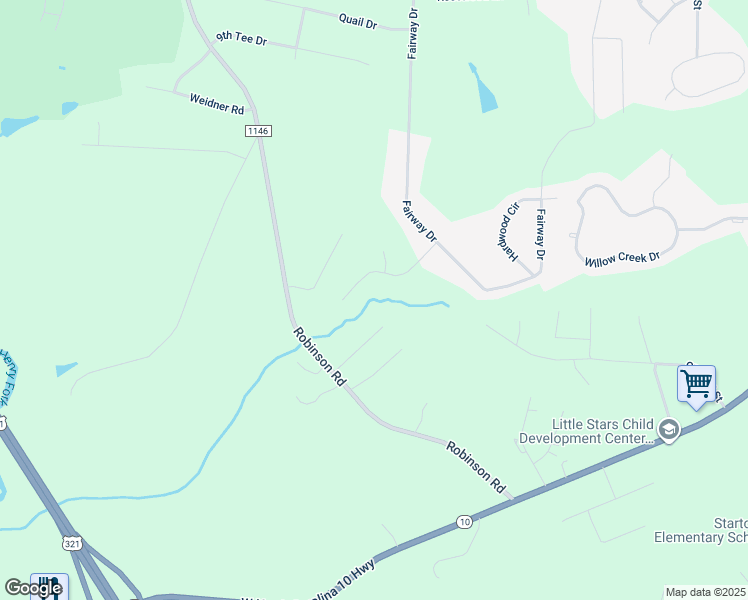 map of restaurants, bars, coffee shops, grocery stores, and more near 3928 Robinson Road in Newton