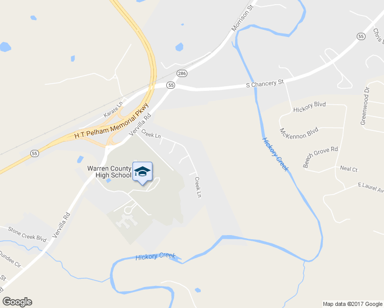 map of restaurants, bars, coffee shops, grocery stores, and more near 287 Creek Lane in McMinnville