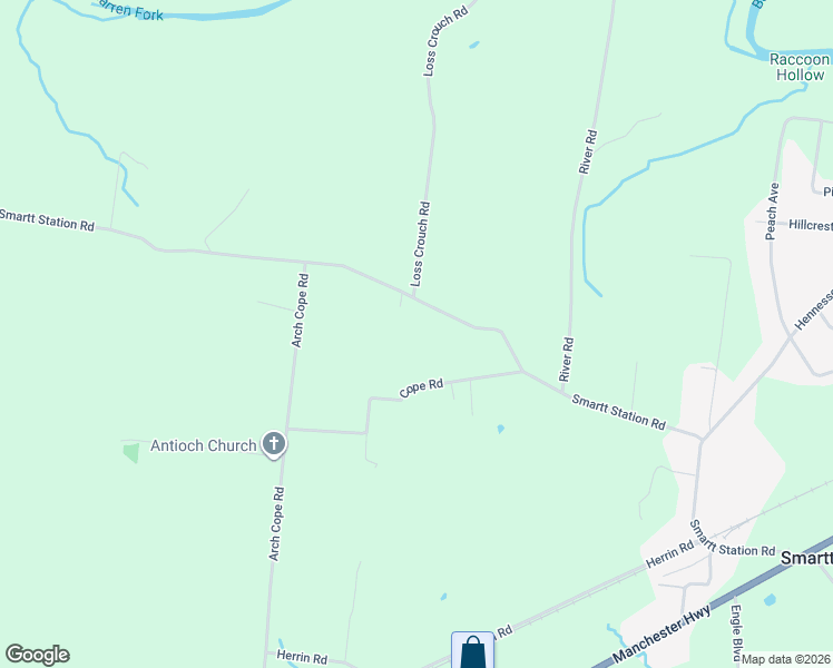 map of restaurants, bars, coffee shops, grocery stores, and more near 1088 Smartt Station Road in Morrison