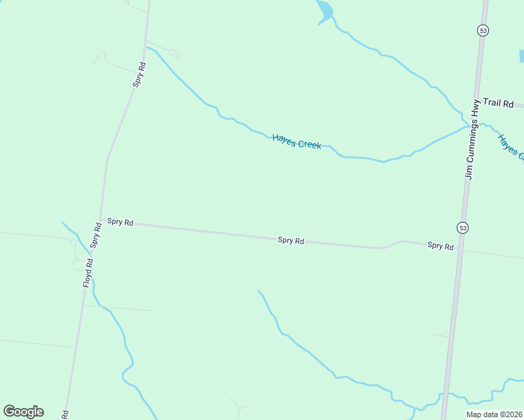 map of restaurants, bars, coffee shops, grocery stores, and more near 668 Spry Road in Bradyville