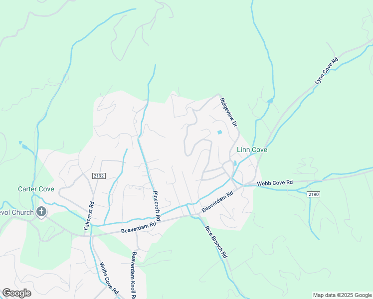 map of restaurants, bars, coffee shops, grocery stores, and more near 46 Stony Ridge in Asheville