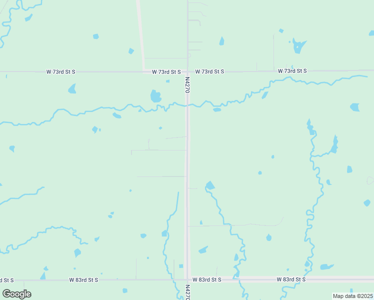 map of restaurants, bars, coffee shops, grocery stores, and more near 4040 West 77th Street South in Muskogee