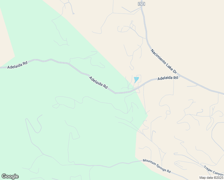 map of restaurants, bars, coffee shops, grocery stores, and more near 1950 Adelaida Road in Paso Robles