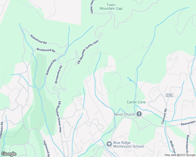 map of restaurants, bars, coffee shops, grocery stores, and more near 65 Crabapple Lane in Asheville