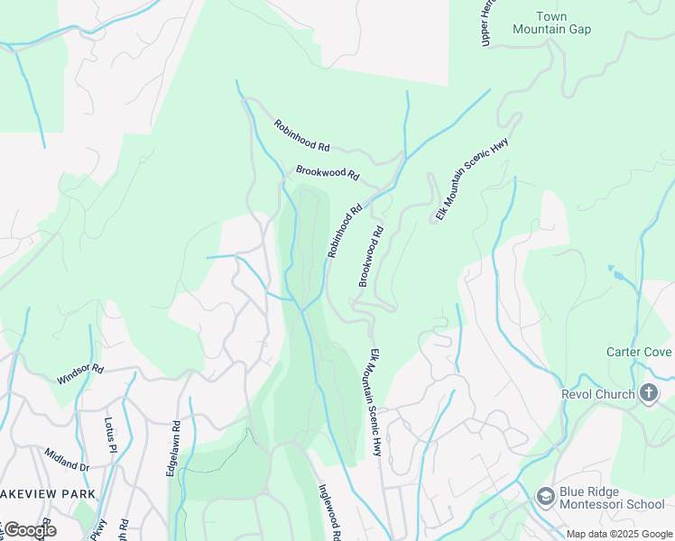 map of restaurants, bars, coffee shops, grocery stores, and more near 202 Robinhood Road in Asheville