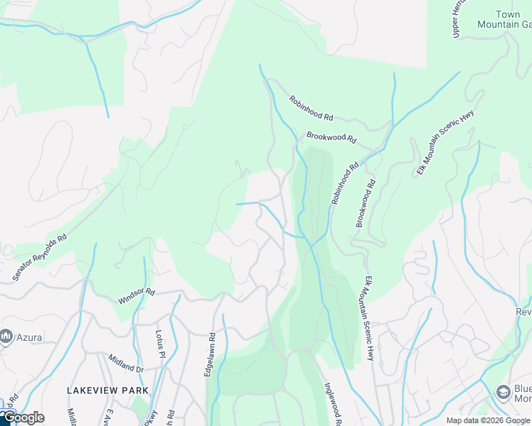 map of restaurants, bars, coffee shops, grocery stores, and more near 10 Brookwood Road in Asheville