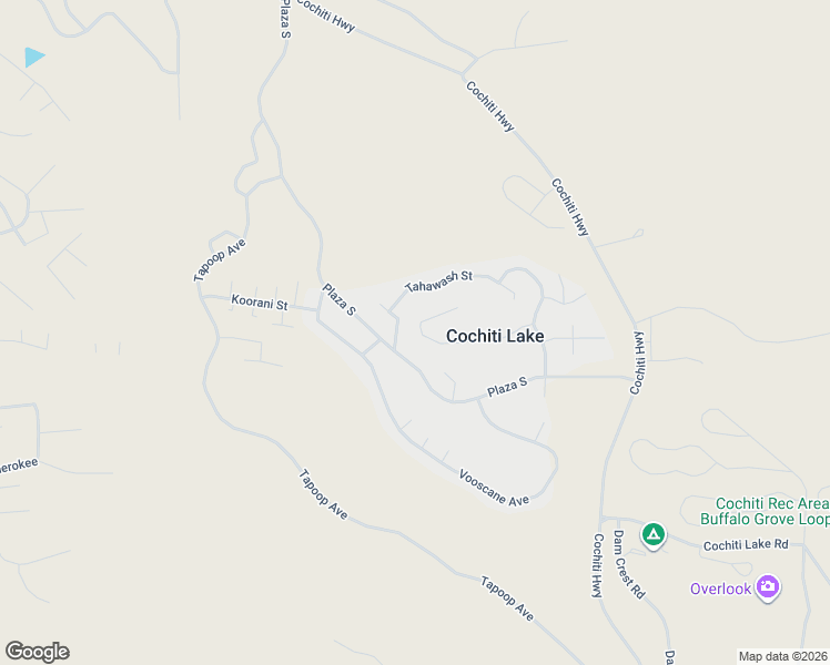 map of restaurants, bars, coffee shops, grocery stores, and more near 6044 Hoochaneetsa Plaza North in Cochiti Lake