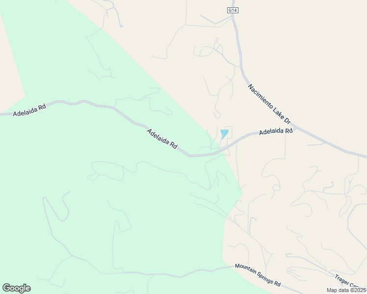 map of restaurants, bars, coffee shops, grocery stores, and more near 1950 Adelaida Road in Paso Robles