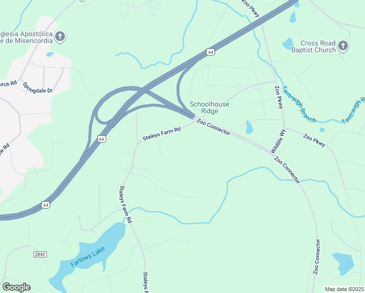 map of restaurants, bars, coffee shops, grocery stores, and more near 839 Sonora Drive in Asheboro