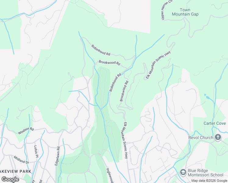 map of restaurants, bars, coffee shops, grocery stores, and more near 200 Robinhood Road in Asheville