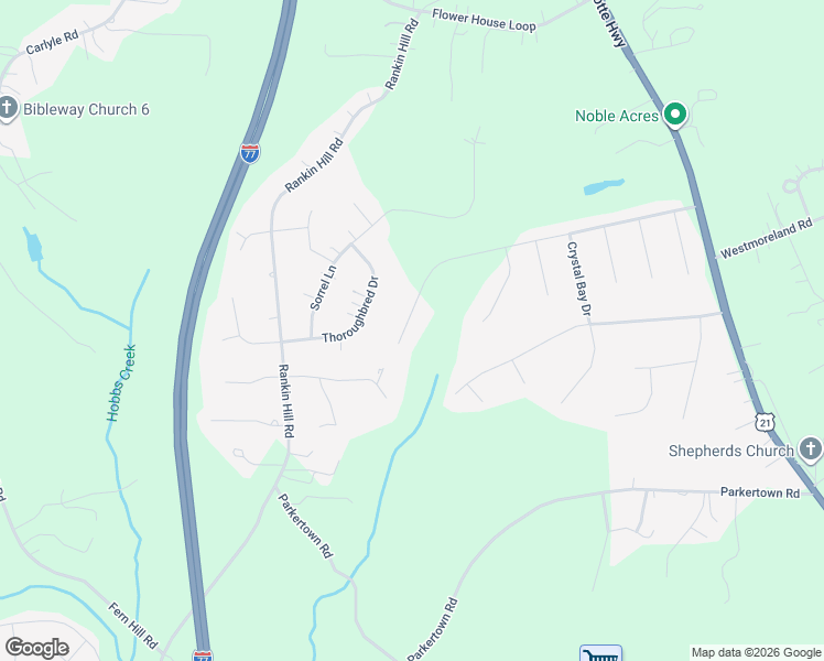 map of restaurants, bars, coffee shops, grocery stores, and more near 293 Sailwinds Road in Mooresville