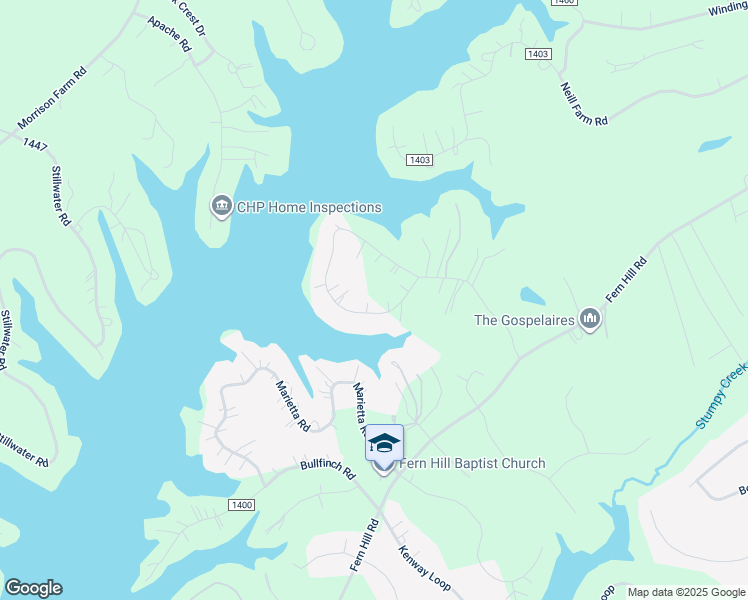 map of restaurants, bars, coffee shops, grocery stores, and more near 317 Tennessee Circle in Mooresville